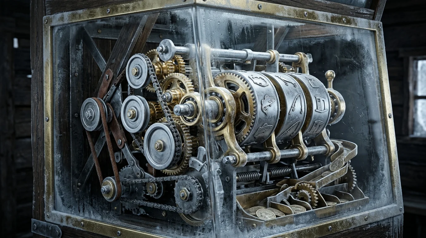 Visual representation of the fish bonus round